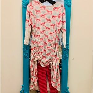 Paper Wings Tunic and Leggings-Size 10